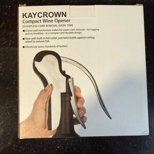 Kaycrown Compact Wine Opener